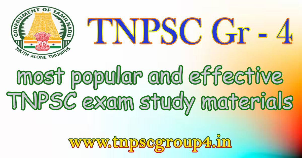 Top Picks for TNPSC Exam Study Materials